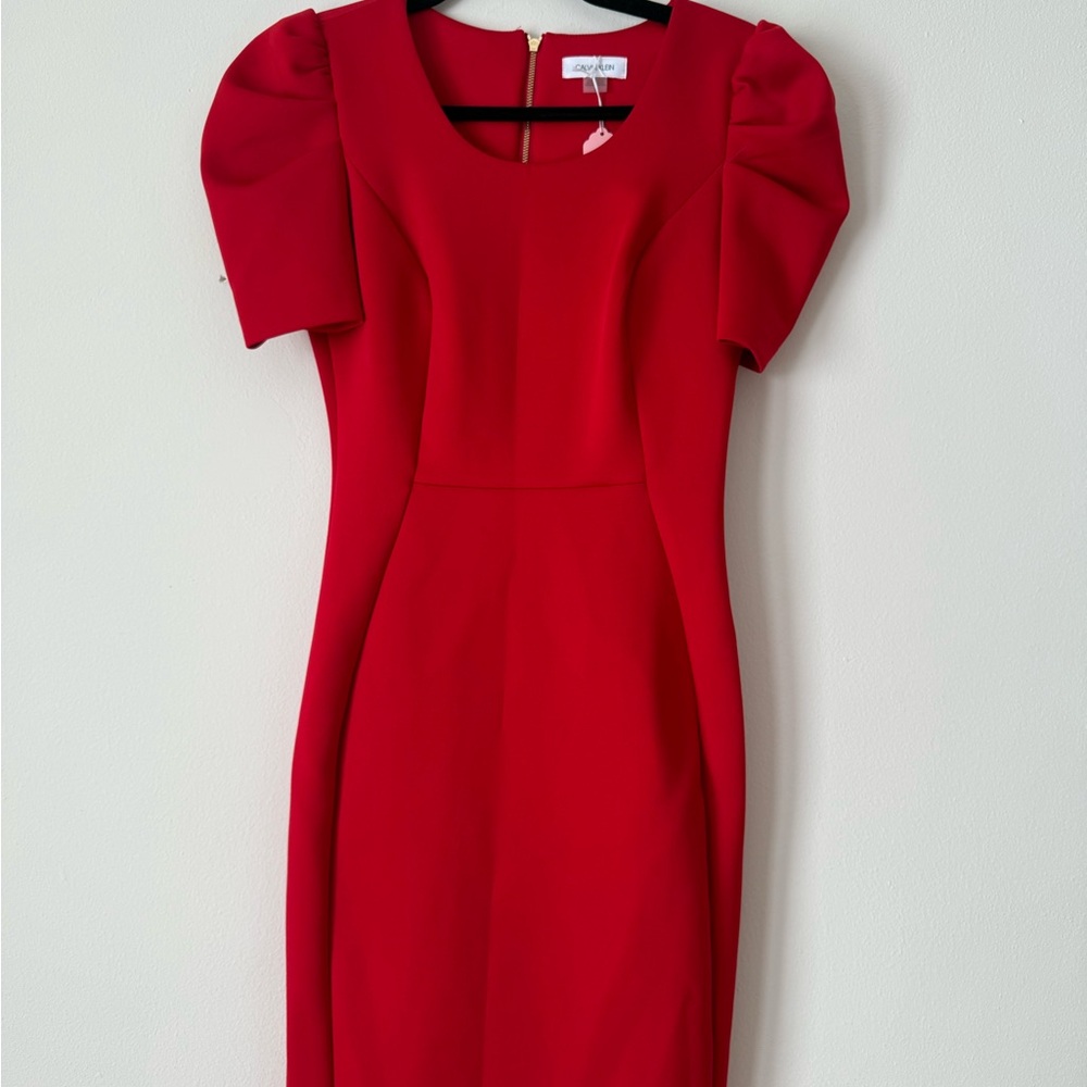 Calvin Klein Red Dress